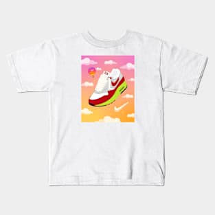 fly kicks 7 Kids T-Shirt